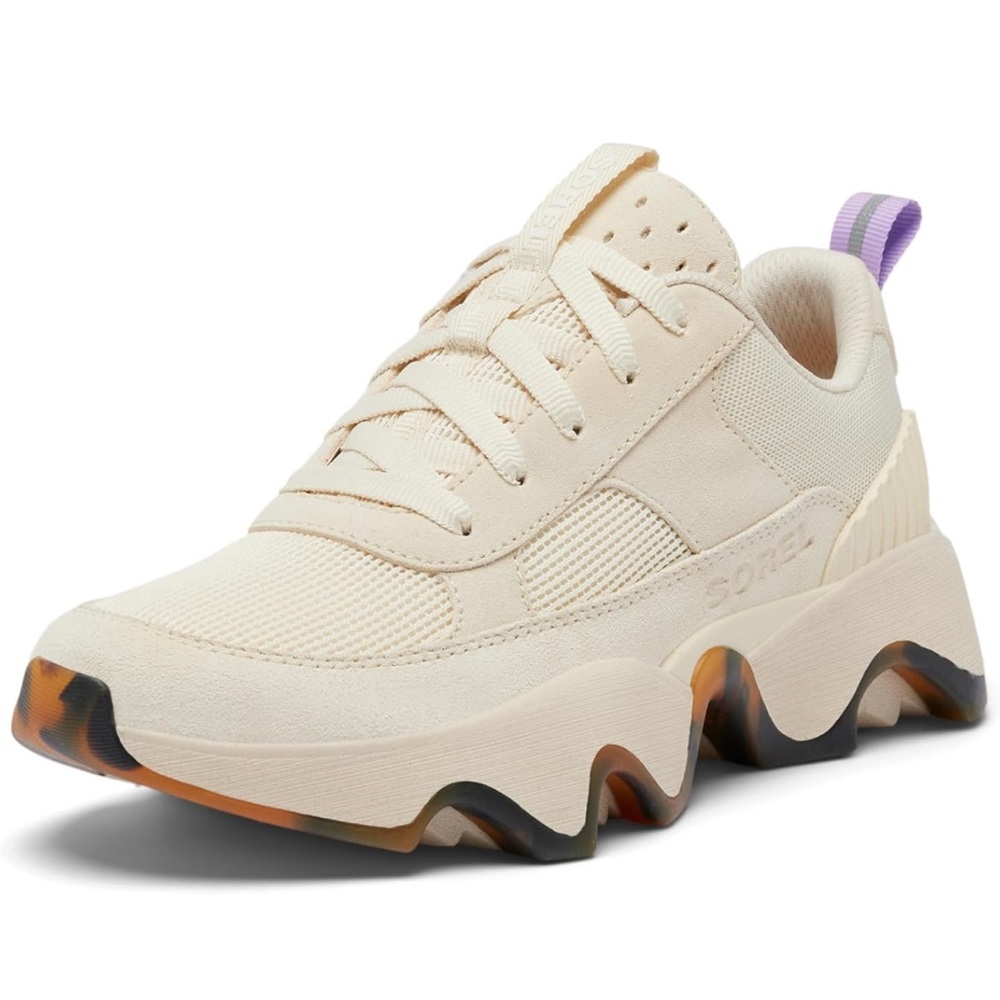 SOREL Women's Kinetic Impact ll Wonder Lace Sneaker Honey White / Euphoric Lilac